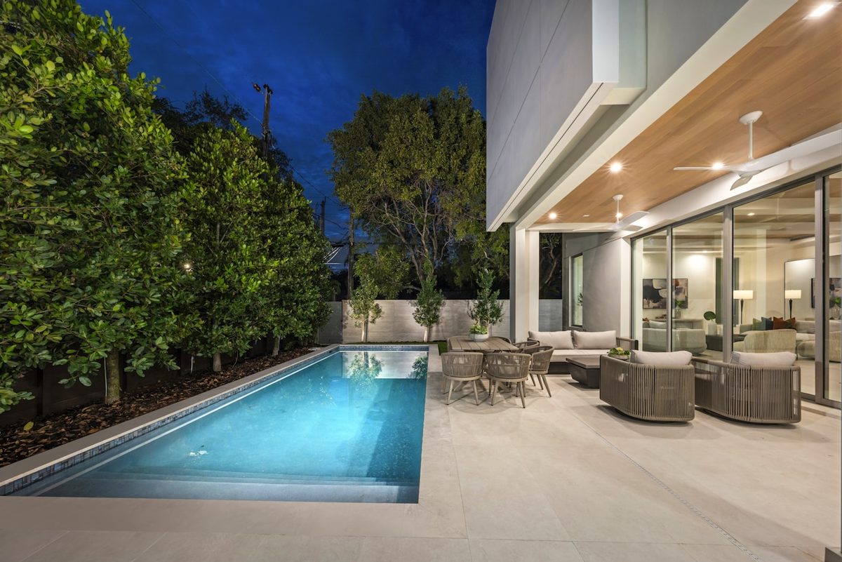 Stone paver patio installation Palm Beach County Florida